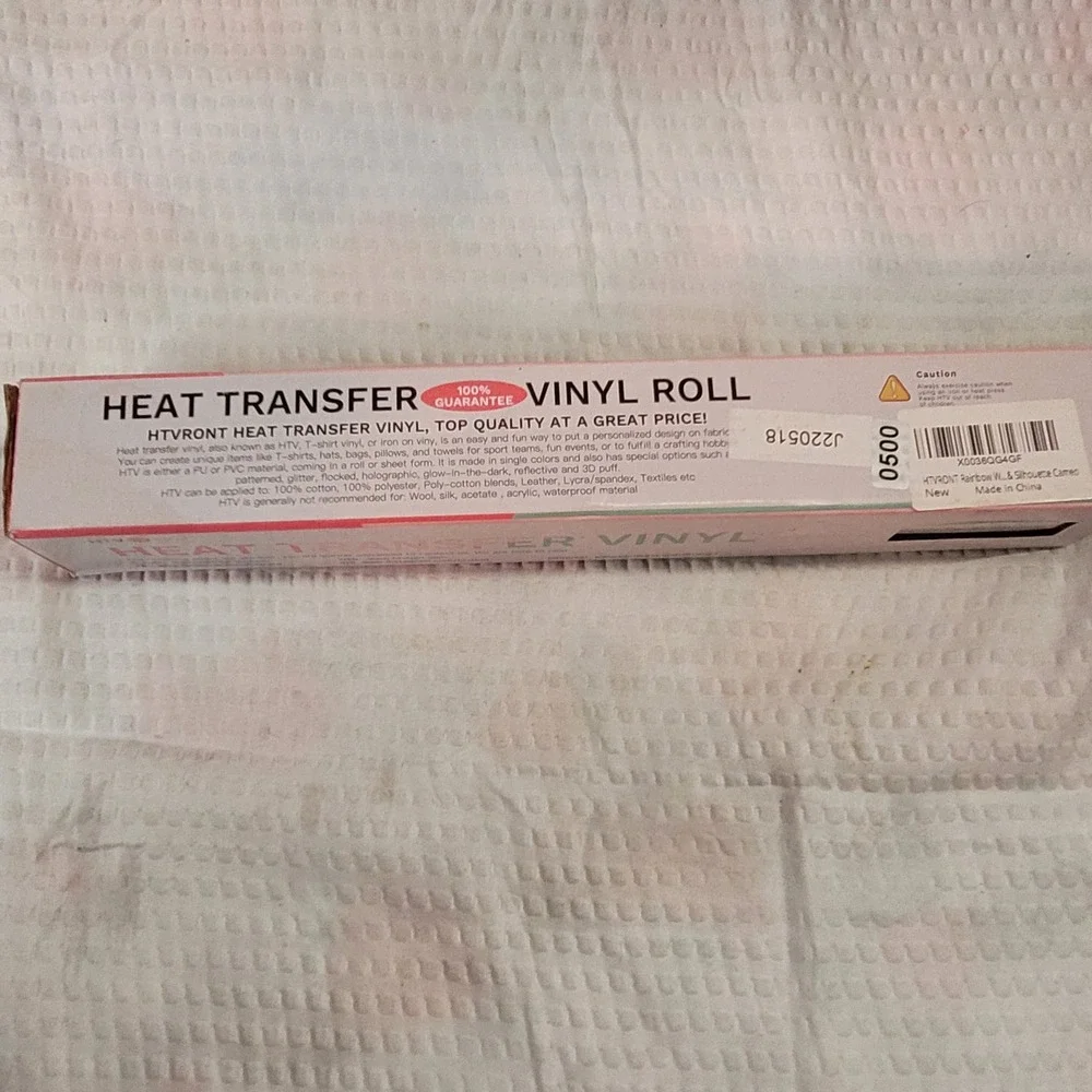 HTVRONT rainbow white